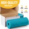 Party Solids 54" x 300' Plastic Table Cover Roll with Slide Cutter – Cut-to-Size Dispenser Box – Makes Up to 36 Disposable 8' Rectangle Tablecloths by Exquisite